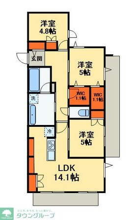 アレーズKASHIWANOHAの物件間取画像